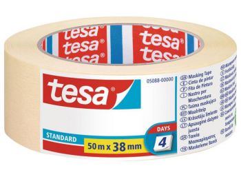 Festő- és mázolószalag, 38 mm x 50 m, TESA Standard 5088