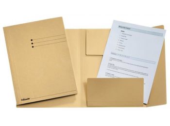 Pólyás dosszié, prespán, A4, ESSELTE, kagyló (E1033304)