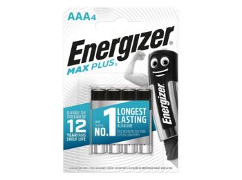 Elem, AAA mikro, 4db, ENERGIZER Max Plus (EEAAA4MP)