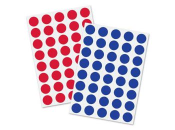 Moderációs jelölőpontok 18 mm kör, SIGEL, 1040 db/csoma