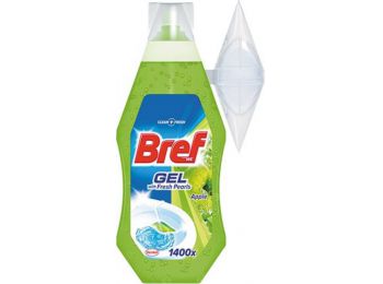 WC-tisztítógél, 360 ml, BREF, zöldalma (KHH211)