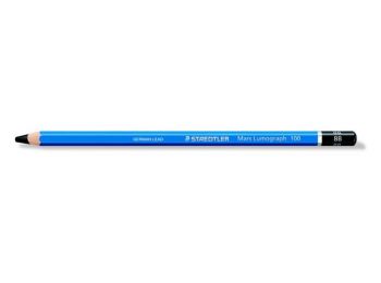 Grafitceruza, 8B, hatszögletű, STAEDTLER Mars Lumograph (T