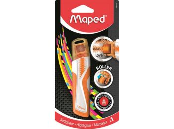 Szövegkiemelő roller, 5 mm, MAPED Fluo Peps, narancssárga