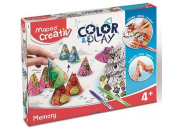 Kreatív készségfejlesztő készlet, MAPED CREATIV, Color and Play, memóriajáték (IMAC907000)