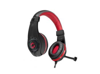 Fejhallgató, mikrofonnal, vezetékes, gaming, 3.5 mm jack, 