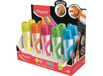 Szövegkiemelő roller, display, MAPED Fluo Peps, vegyes színek (IMA746337)