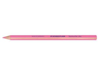 Szövegkiemelő ceruza, háromszögletű, STAEDTLER Textsurfer Dry, neon rózsaszín (TS1286423)
