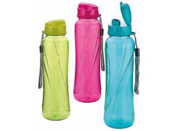 Kulacs, 610 ml, műanyag, világos zöld, Slim (KHKE203)