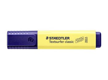 Szövegkiemelő, 1-5 mm, STAEDTLER Textsurfer Classic Pastel, sárga (TS364C100)