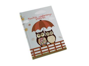 Tanítói zsebkönyv, A5, heti, REALSYSTEM, bagoly (NAT53176