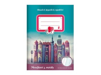 Olvasónapló, tűzött, A5, 32 lap, 3. osztály, ICO Süni 