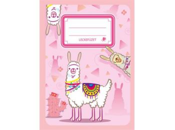 Füzet, tűzött, A5, lecke, 32 lap, ICO Süni, láma (TICSU