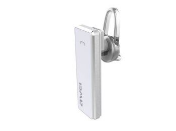 Bluetooth headset, mono, HD hang, AWEI A850BL, fehér (AWBHA850W)