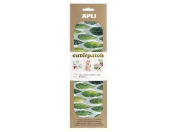 Decoupage papír, 300×500 mm, APLI Cut&patch, levél minta 