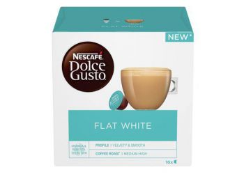 Kávékapszula, 16 db, NESCAFÉ Dolce Gusto Flat White (KHK5