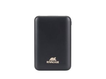 Hordozható akkumulátor, microUSB + USB-C, 5000 mAh, RIVACASE VA2405 (RHAVA2405)