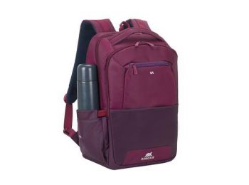 Notebook hátizsák, 15,6, RIVACASE Suzuka 7767, bordó-lila