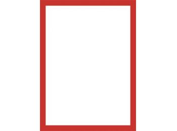 Bemutató keret, mágneses, A3, TARIFOLD Magneto PRO, piros 
