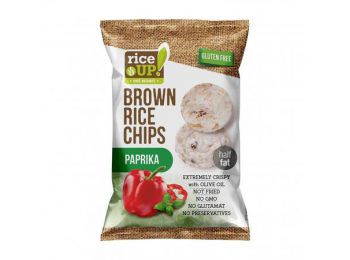 Barnarizs chips, 60 g, RICE UP, paprikás (KHK603)