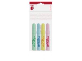 Szövegkiemelő készlet, 1-4 mm, ICO Videotip, 4 különbö