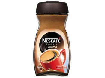 Instant kávé, 200 g, üveges, NESCAFÉ Classic Crema (KHK614)