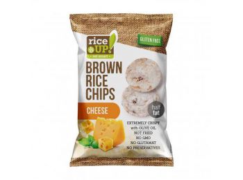 Barnarizs chips, 60 g, RICE UP, sajtos (KHK604)