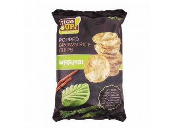 Barnarizs chips, 60 g, RICE UP, wasabi (KHK617)