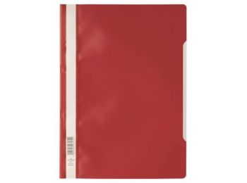 Gyorsfűző, PP, A4, DURABLE Economy, piros (DB257303)