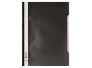 Gyorsfűző, PP, A4, DURABLE Economy, fekete (DB257301)