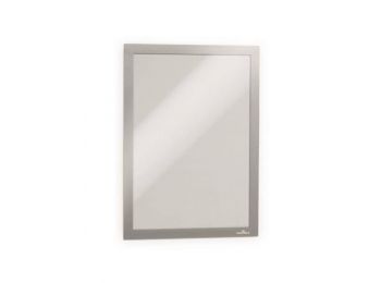 Bemutató keret, A4, öntapadó, DURABLE DURAFRAME®, ezüst