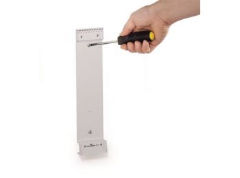 Bemutatótábla tartó, fali, 10 férőhelyes, DURABLE FUNCT