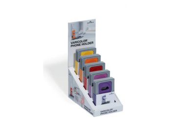 Telefon- és töltőtartó display, DURABLE, VARICOLOR®, ve