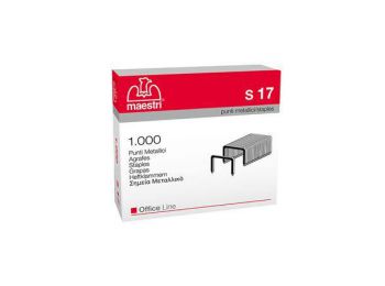 Tűzőkapocs, 23/17, PRIMULA S17, ezüst (RM1005418)