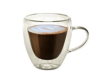 Cappuccinos csésze, duplafalú üveg, 16 cl, Thermo (KHPU253)