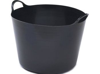 Rugalmas vödör, 39 liter, WHITEFURZE, fekete (UWF08)