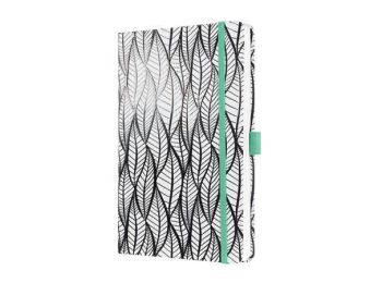 Jegyzetfüzet, exluzív, 135x203 mm, vonalas, 87 lap, kemén