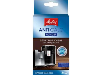 Vízkőtelenítő por, 2 x 40 g, MELITTA Anti Calc (KHH643)