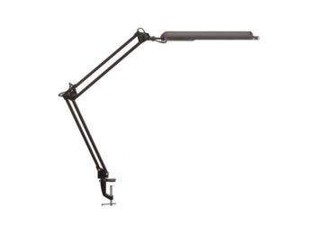 Asztali lámpa, LED, felfogatható,  MAUL Atlantic, fekete (