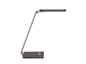Asztali lámpa, LED, szabályozható, USB, MAUL Pure, szürk