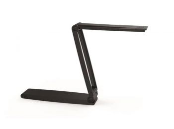 Asztali lámpa, LED, szabályozható, USB, MAUL Zed, fekete 