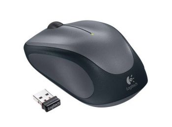 Egér, vezeték nélküli, optikai, USB, LOGITECH M235, szü