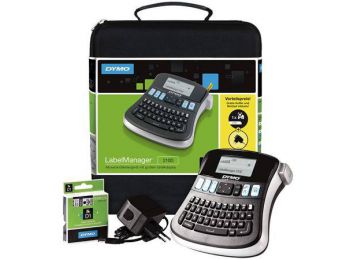 Elektromos feliratozógép,  DYMO LM 210D készlet táskába