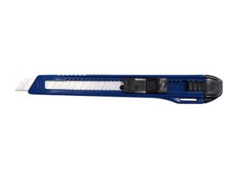 Univerzális kés, 9 mm, WEDO Ecoline, kék (UW045)