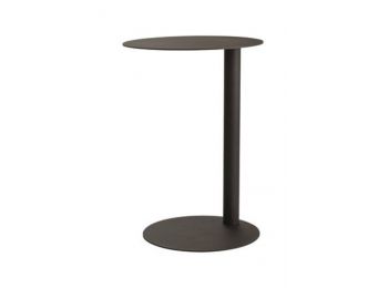 Dohányzóasztal, 40 cm, PAPERFLOW, sötétszürke (IBPA07)