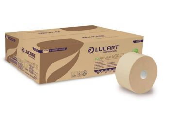 Toalettpapír, 2 rétegű, nagytek., 19 cm átmérő, Identi