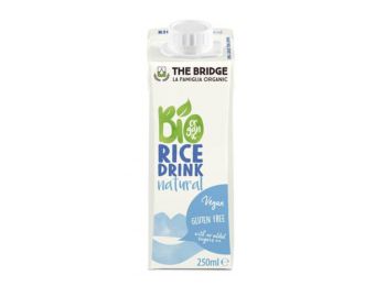 Növényi ital, bio, dobozos, 0,25 l, THE BRIDGE, rizs (KHTEJBR25)
