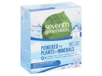 Mosogatógéptabletta, 24 db, SEVENTH GENERATION (KHT639)