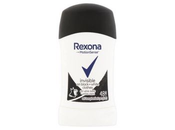 Izzadásgátló stift, 40 ml, REXONA Invisible Black & White