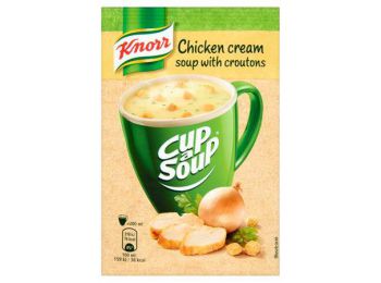 Instant leves, 16 g, KNORR Cup a Soup, csirkekrémleves (KHE