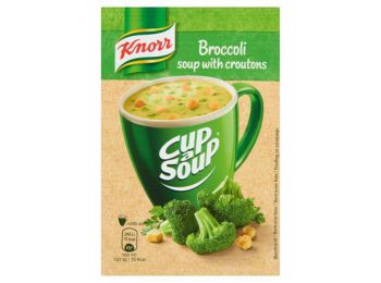 Instant leves, 16 g, KNORR Cup a Soup, brokkolikrémleves (KHE217)